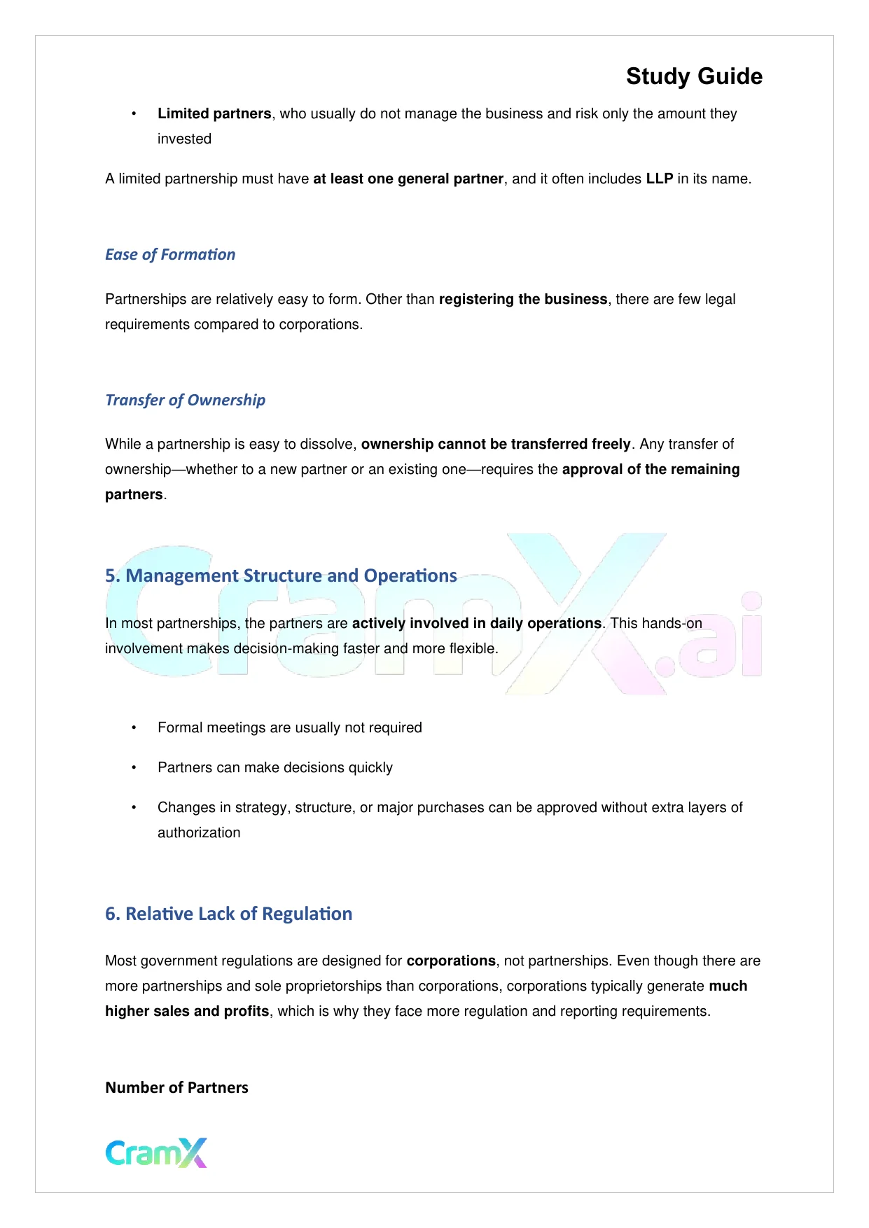 Accounting Principles II – Partnerships - Page 3 preview image
