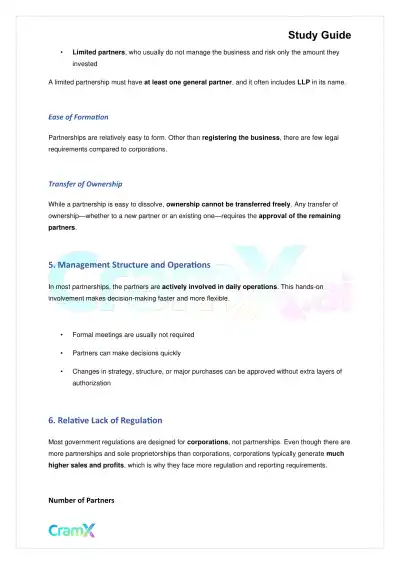 Accounting Principles II – Partnerships - Page 3 preview image