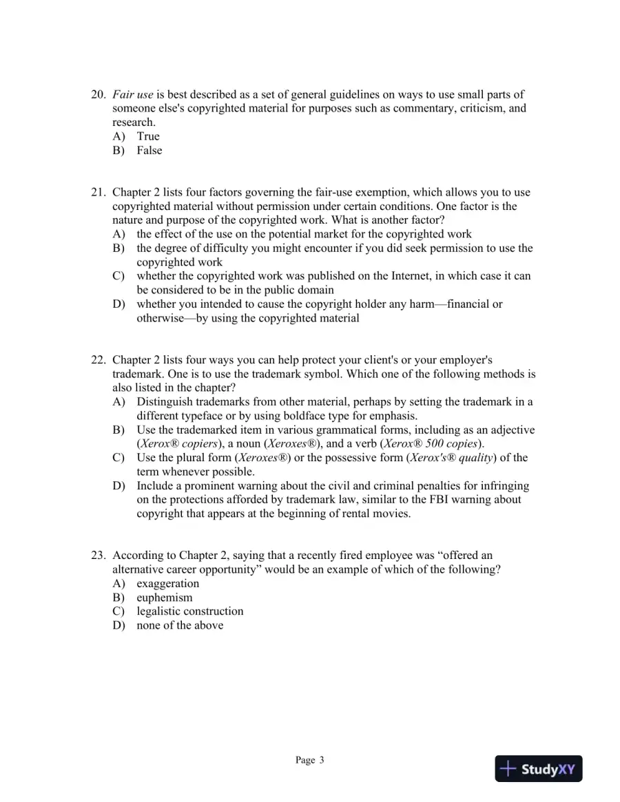 Technical Communication Twelfth Edition Test Bank, page 12