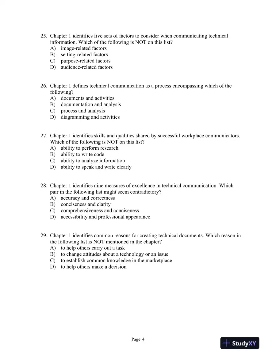 Technical Communication Twelfth Edition Test Bank, page 5