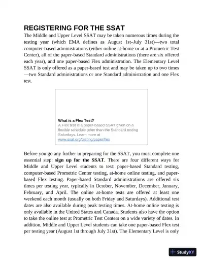 Princeton Review SSAT Prep: 3 Practice Tests + Review and Techniques + Drills (2023) - Page 18 preview image