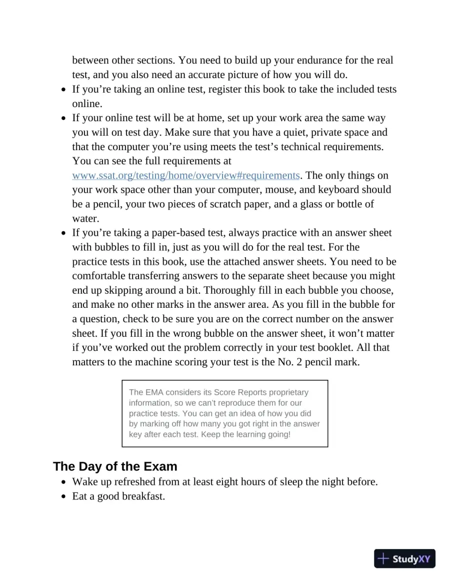 Princeton Review SSAT Prep: 3 Practice Tests + Review and Techniques + Drills (2023), page 24