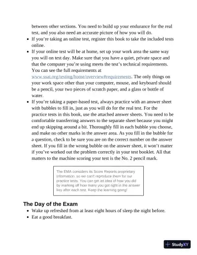 Princeton Review SSAT Prep: 3 Practice Tests + Review and Techniques + Drills (2023) - Page 24 preview image