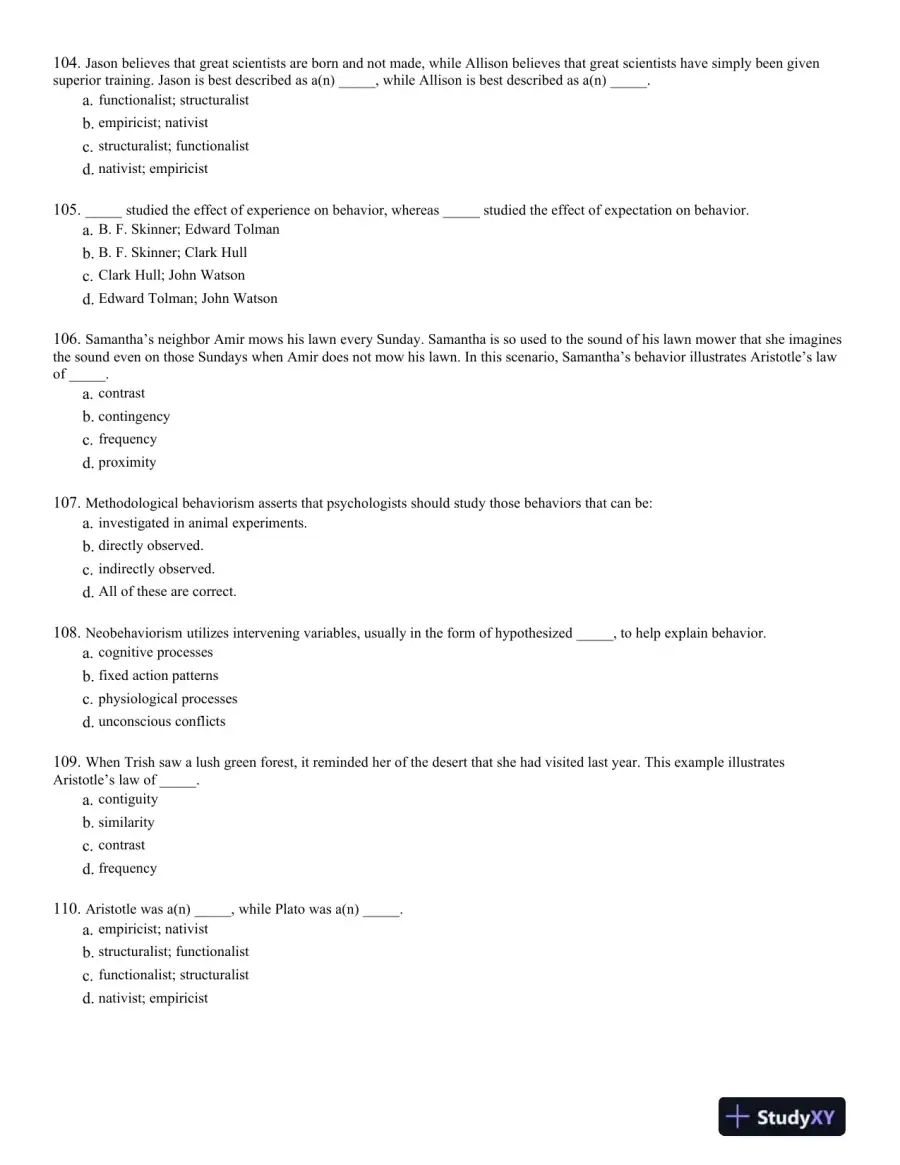 Introduction to Learning and Behavior 5th Edition Test Bank, page 16