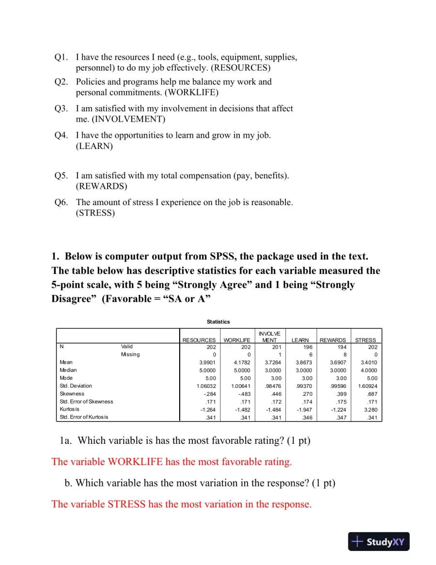 Extra Credit: Analyzing Job Stress Factors and Their Impact on Employee Well-being, page 3