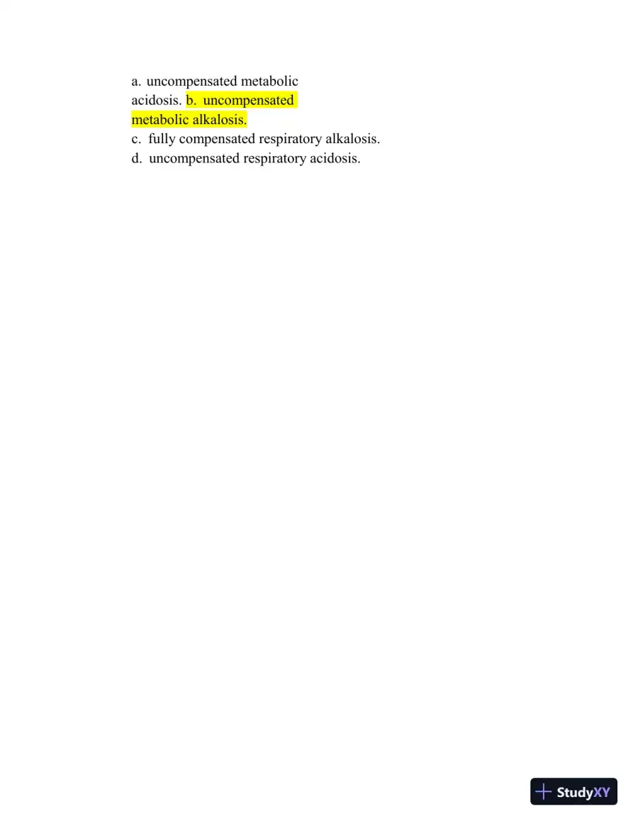 2023-2024 NUR109 Final Exam with Answers (150 Solved Questions), page 6