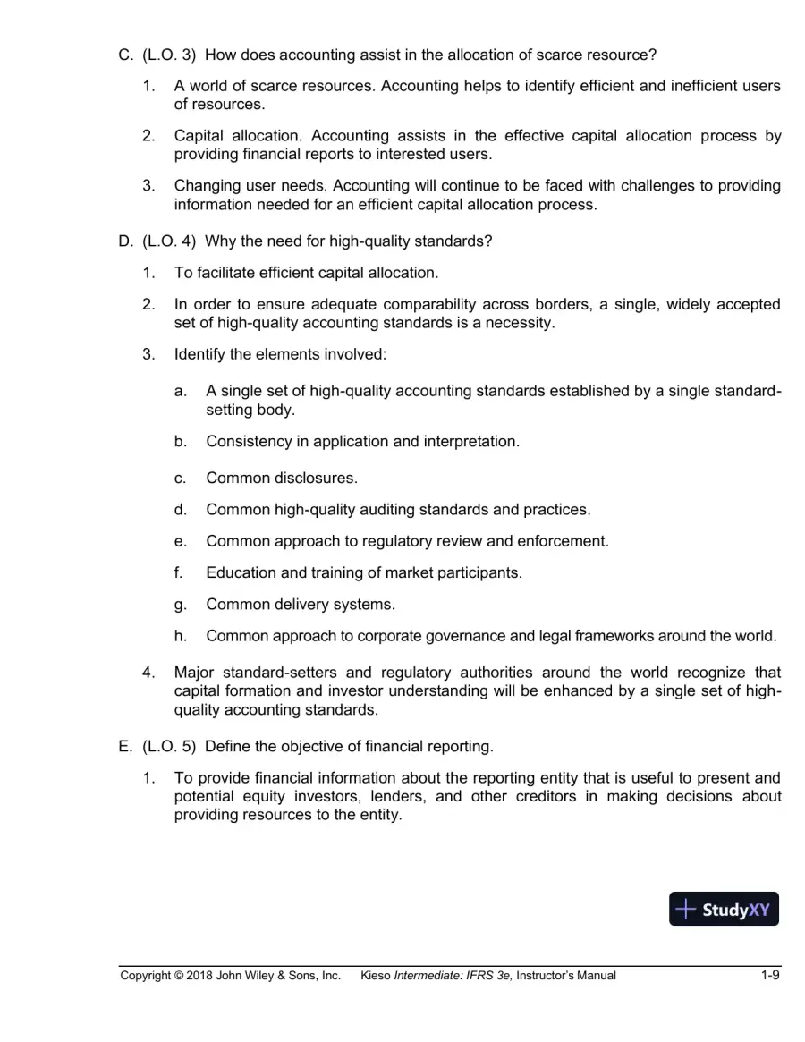 Intermediate Accounting: IFRS Edition, 3rd Edition Class Notes, page 10