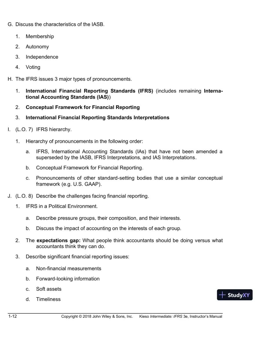 Intermediate Accounting: IFRS Edition, 3rd Edition Class Notes, page 13