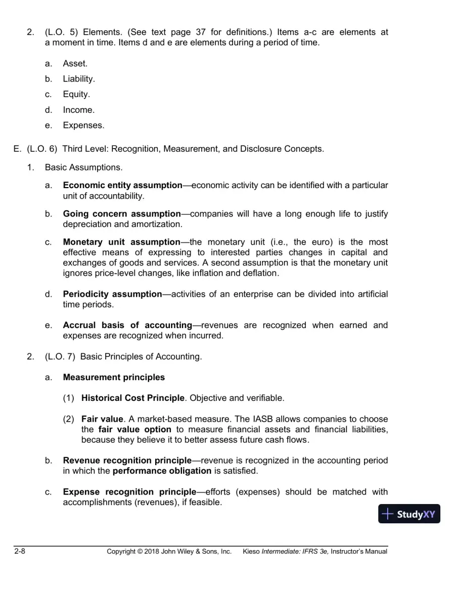 Intermediate Accounting: IFRS Edition, 3rd Edition Class Notes, page 22