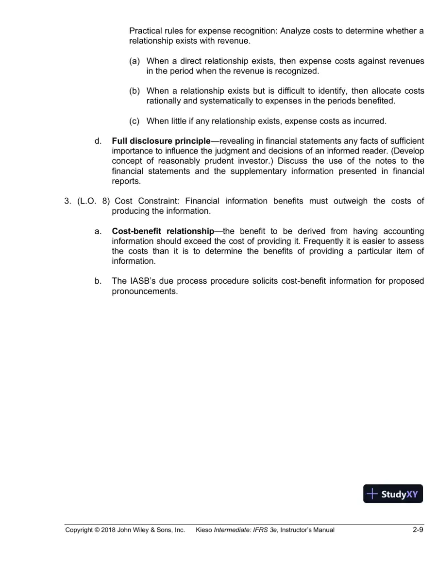Intermediate Accounting: IFRS Edition, 3rd Edition Class Notes, page 23