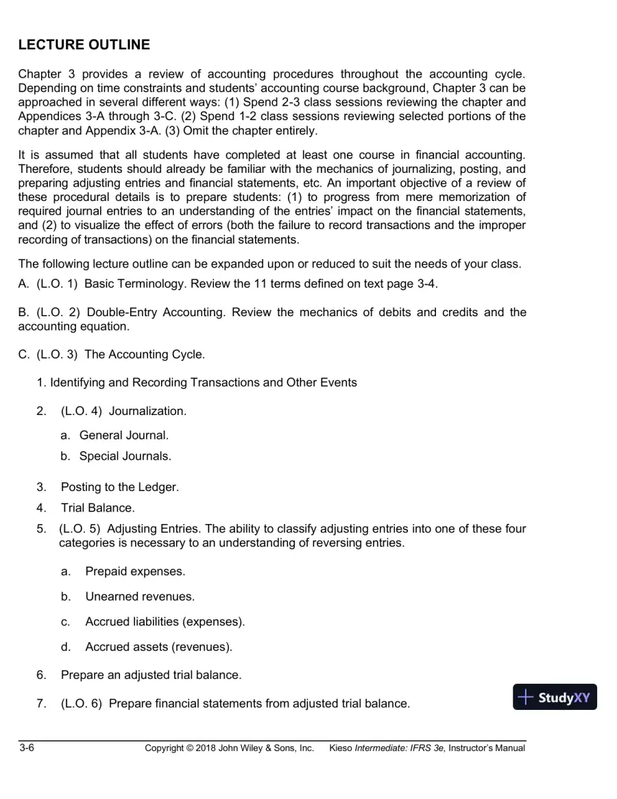 Intermediate Accounting: IFRS Edition, 3rd Edition Class Notes, page 29