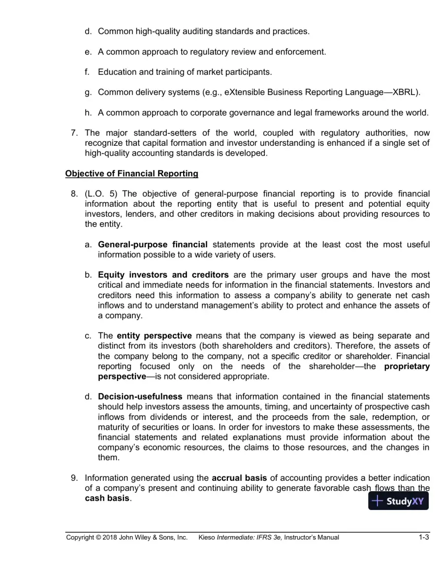 Intermediate Accounting: IFRS Edition, 3rd Edition Class Notes, page 4