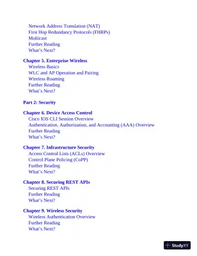 CCNP and CCIE Enterprise Core ENCOR 350-401 Exam Cram (2022) - Page 12 preview image