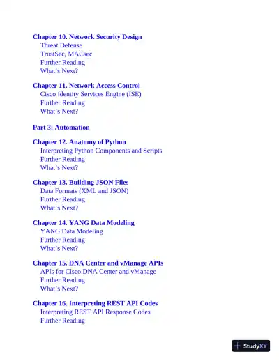 CCNP and CCIE Enterprise Core ENCOR 350-401 Exam Cram (2022) - Page 13 preview image