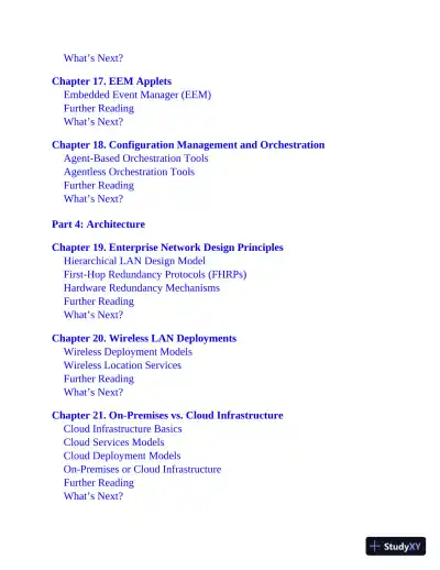 CCNP and CCIE Enterprise Core ENCOR 350-401 Exam Cram (2022) - Page 14 preview image