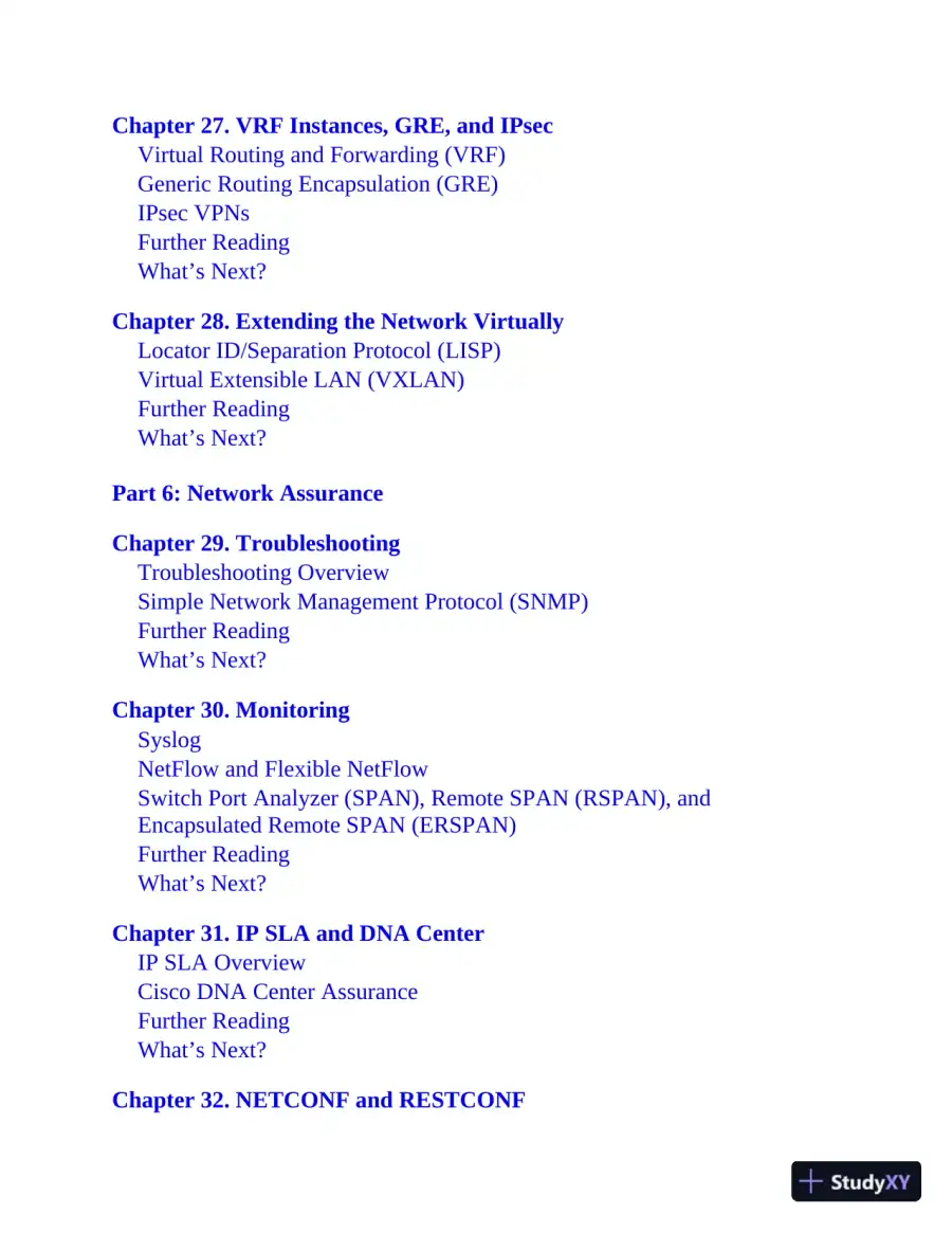 CCNP and CCIE Enterprise Core ENCOR 350-401 Exam Cram (2022), page 16
