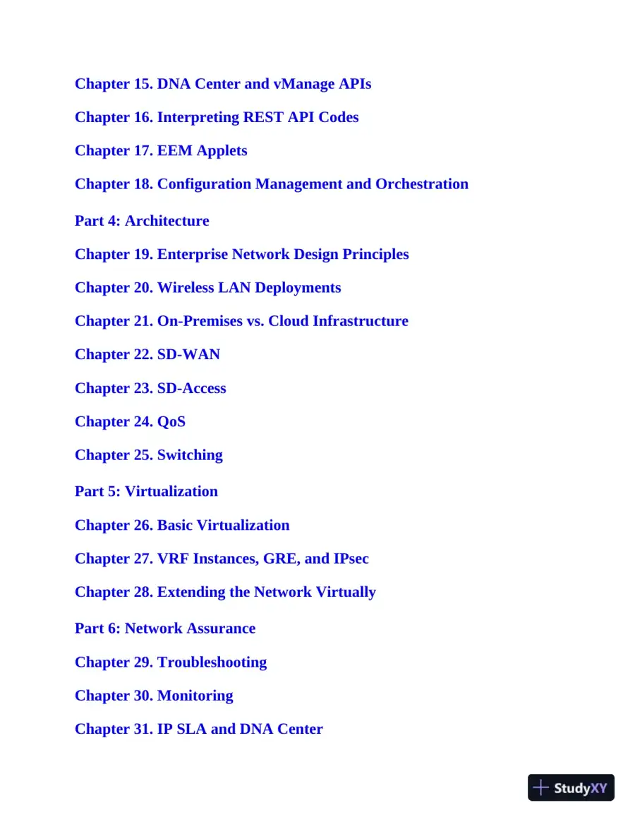 CCNP and CCIE Enterprise Core ENCOR 350-401 Exam Cram (2022), page 9