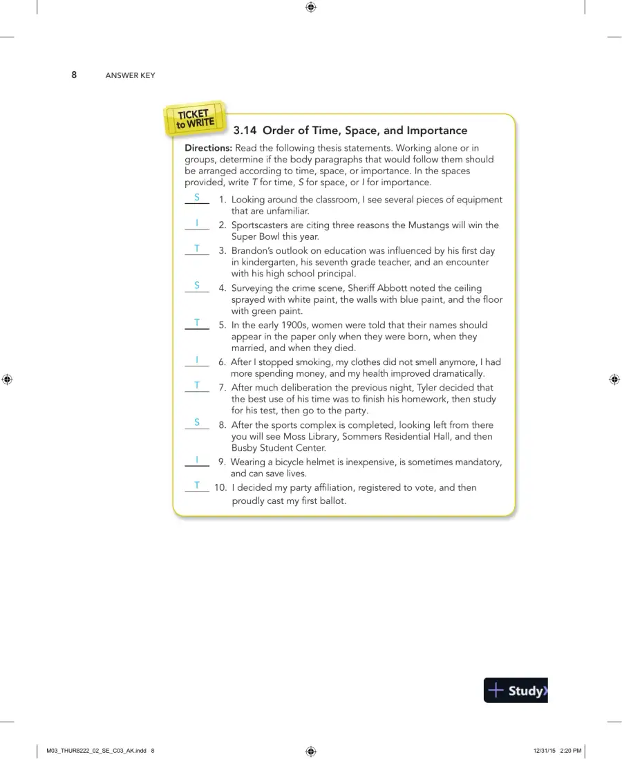 Solution Manual for Social Studies in Elementary Education, 15th Edition, page 10