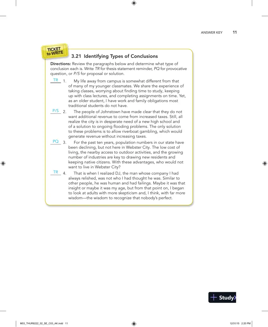 Solution Manual for Social Studies in Elementary Education, 15th Edition, page 13