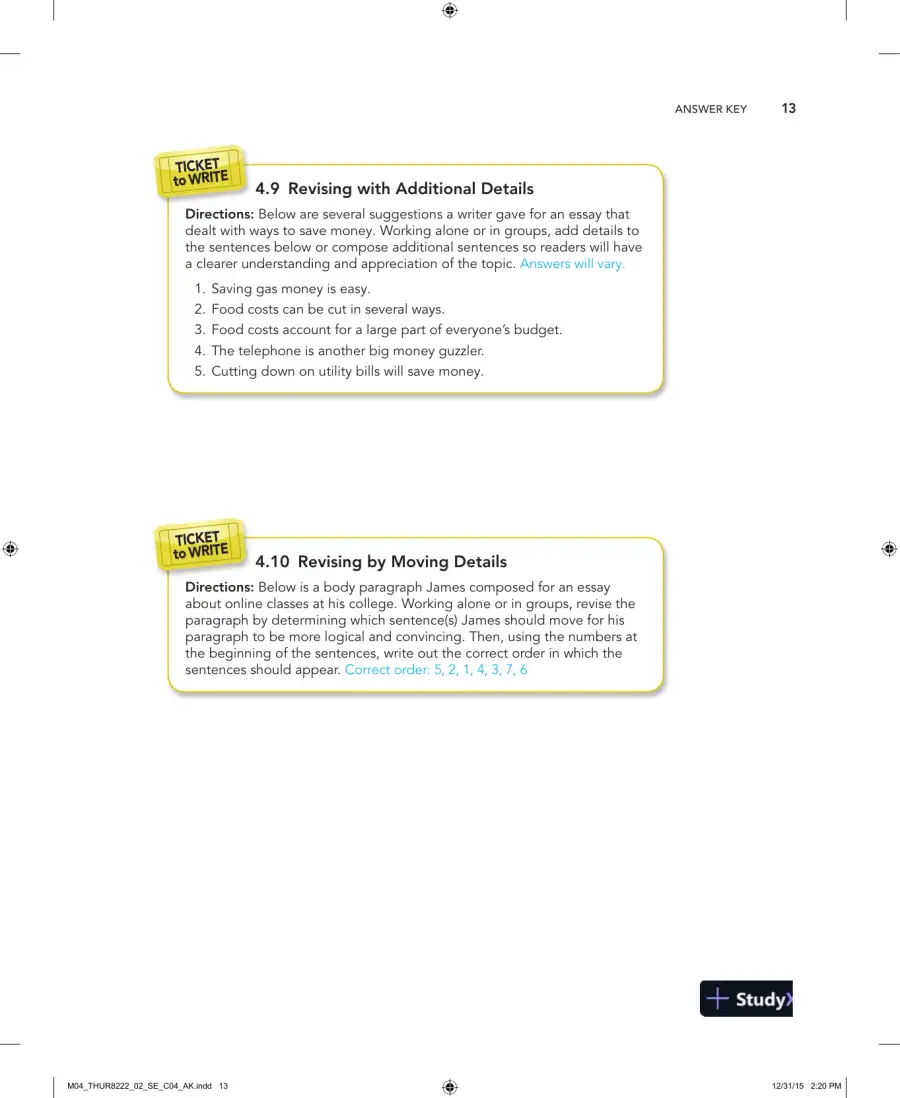 Solution Manual for Social Studies in Elementary Education, 15th Edition, page 15