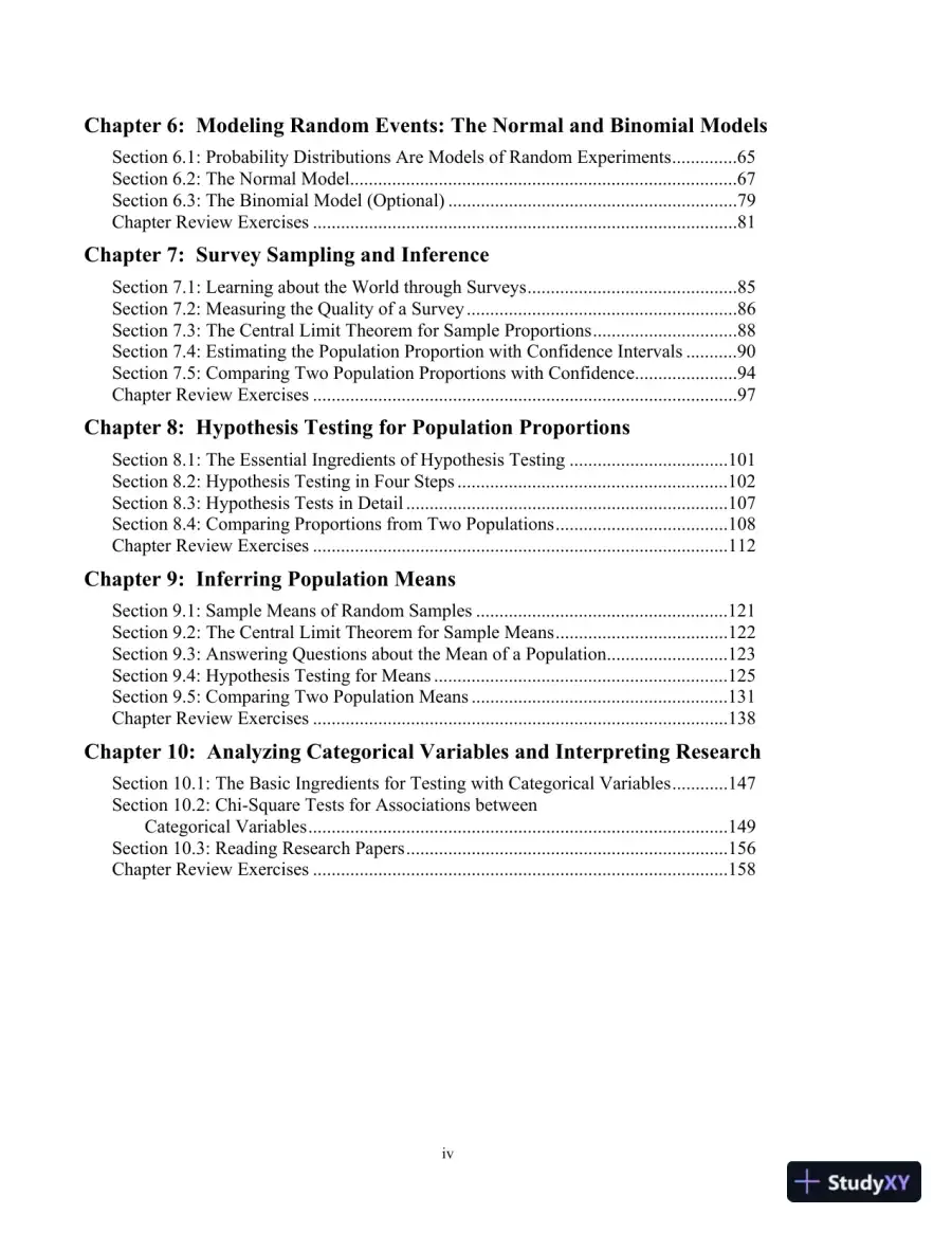Solution Manual for Essential Statistics, 3rd Edition, page 4
