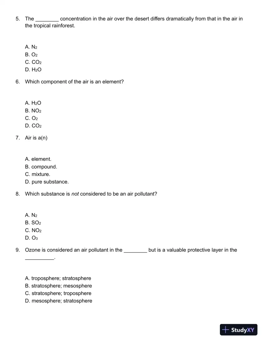 Test Bank For Chemistry in Context, 8th Edition, page 3