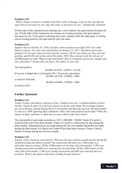 Options, Futures, and Other Derivatives, 9th Edition Solution Manual - Page 14 preview image