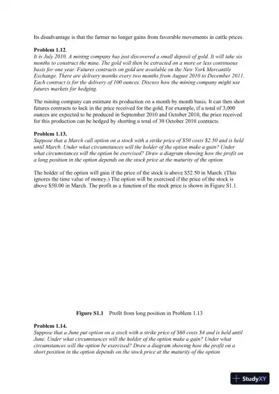 Options, Futures, and Other Derivatives, 9th Edition Solution Manual - Page 3 preview image