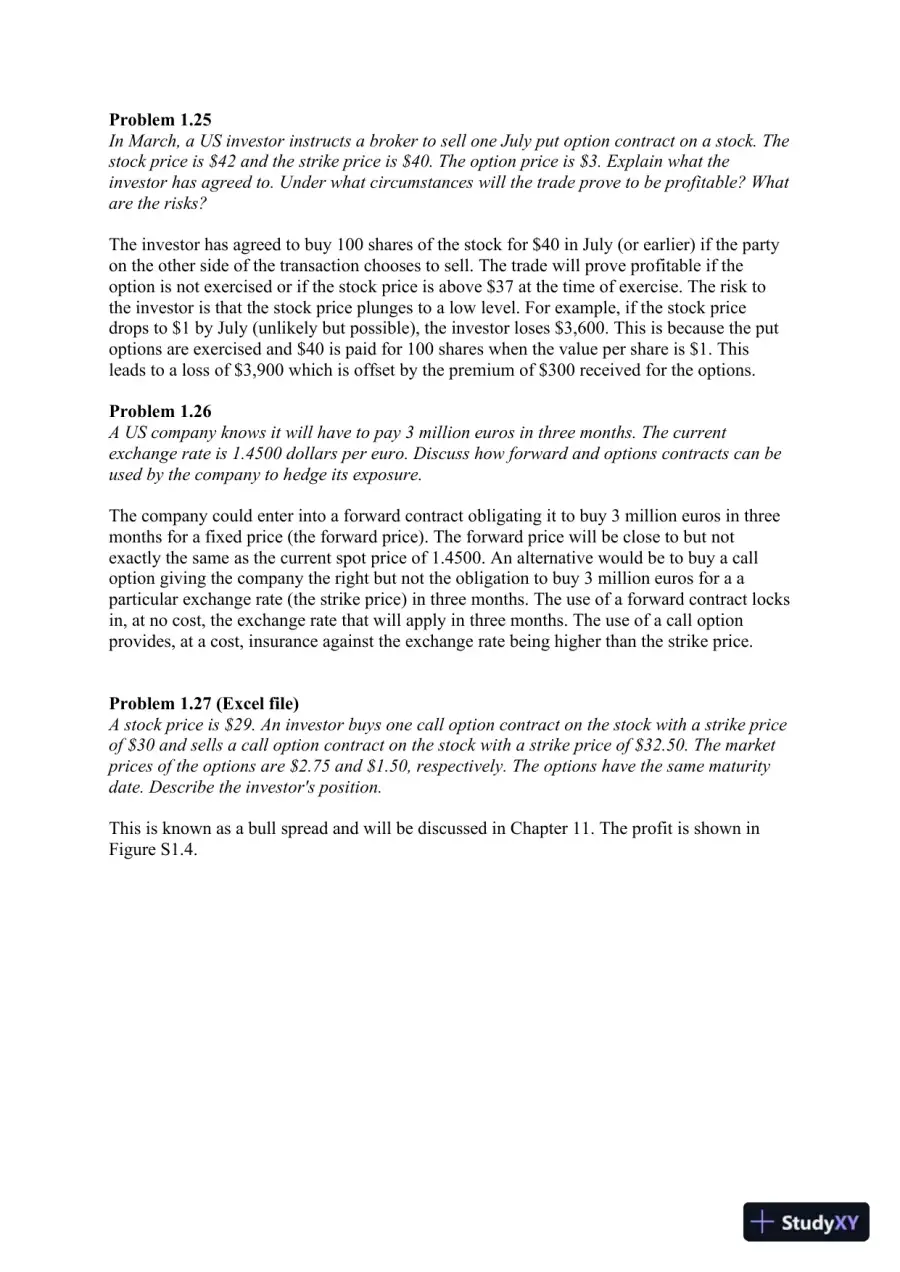 Options, Futures, and Other Derivatives, 9th Edition Solution Manual, page 7