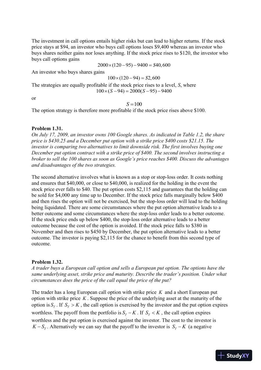 Options, Futures, and Other Derivatives, 9th Edition Solution Manual, page 9