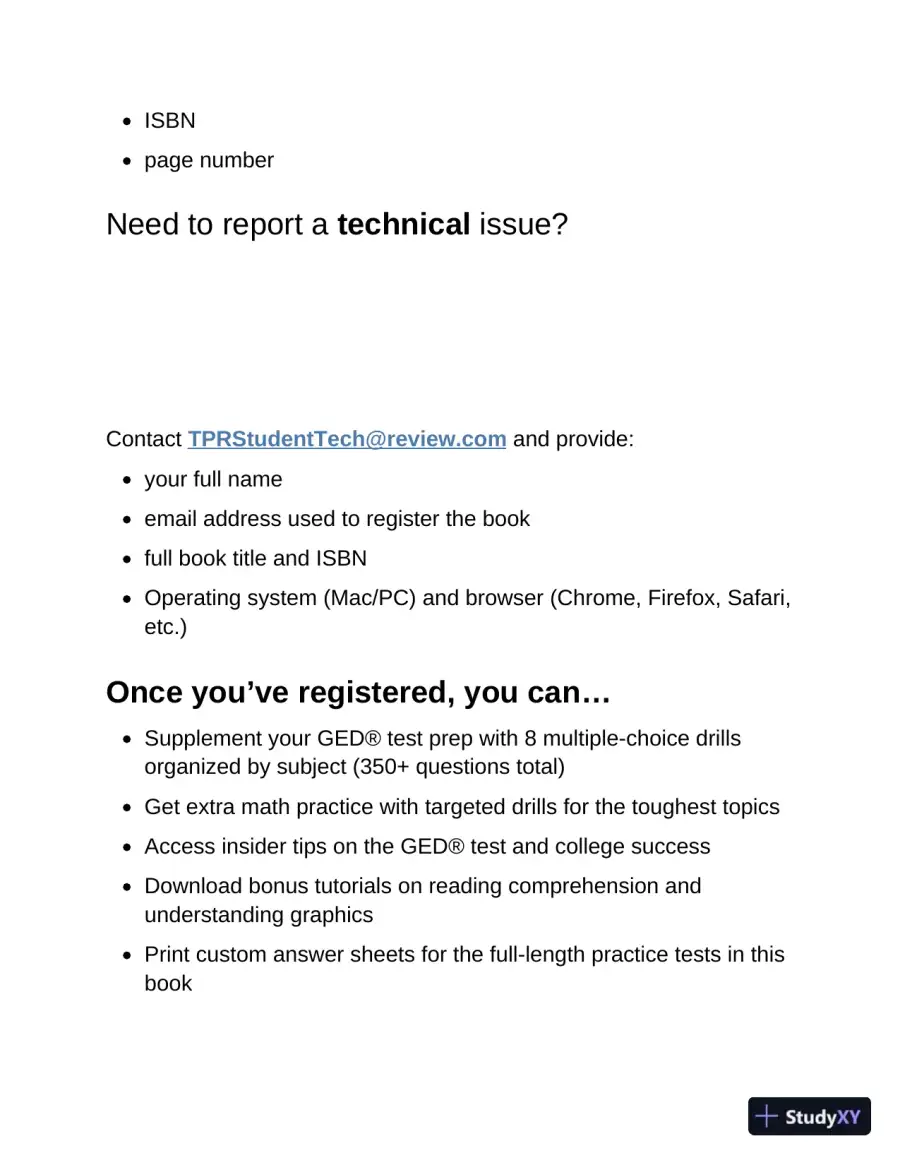 Princeton Review GED Test Prep, 2024: 2 Practice Tests + Review and Techniques (2023), page 11