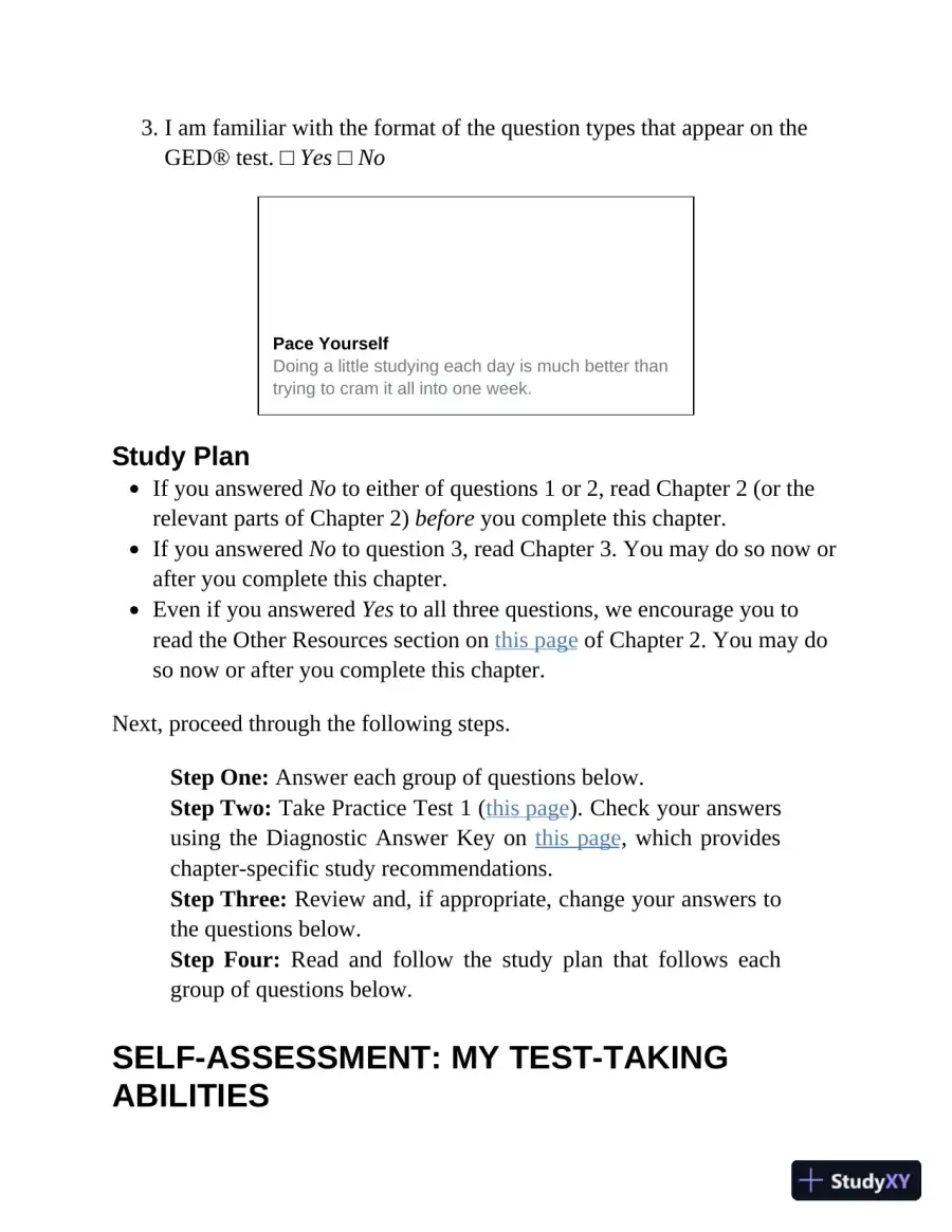 Princeton Review GED Test Prep, 2024: 2 Practice Tests + Review and Techniques (2023), page 18