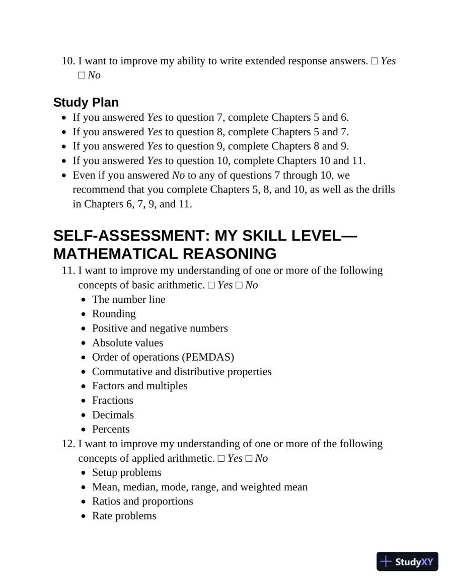 Princeton Review GED Test Prep, 2024: 2 Practice Tests + Review and Techniques (2023), page 20