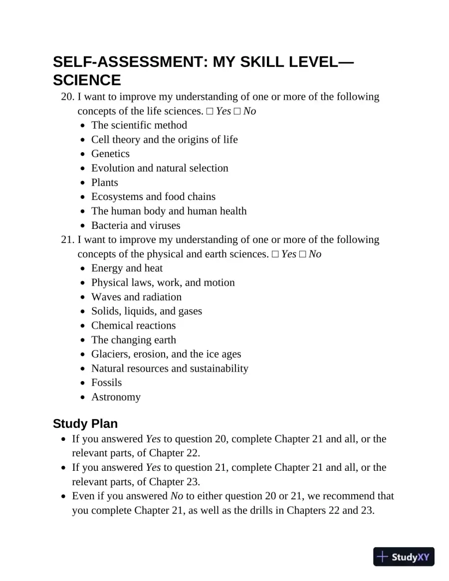 Princeton Review GED Test Prep, 2024: 2 Practice Tests + Review and Techniques (2023), page 23