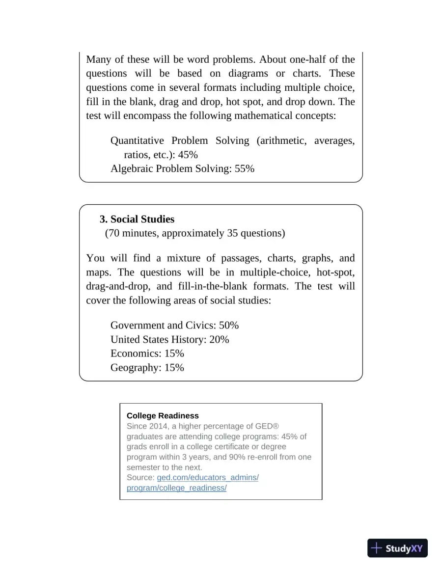 Princeton Review GED Test Prep, 2024: 2 Practice Tests + Review and Techniques (2023), page 29