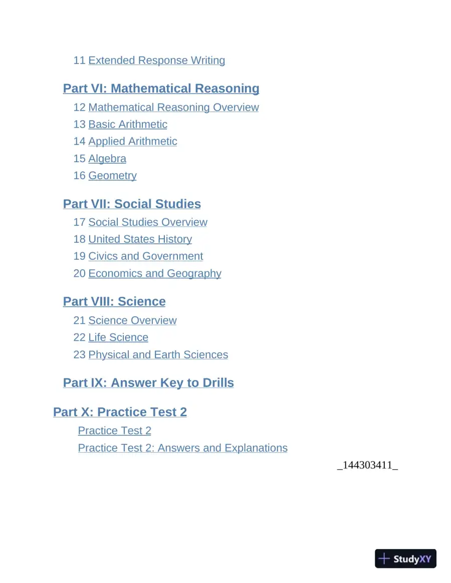 Princeton Review GED Test Prep, 2024: 2 Practice Tests + Review and Techniques (2023), page 8