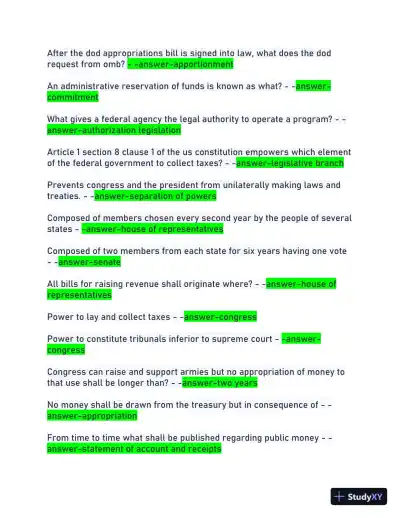 2023-2024 CDFM Module 1 Practice Exam with Answers (431 Solved Questions) - Page 3 preview image