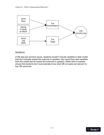 Organizational Behaviour: Improving Performance And Commitment In The Workplace, Second Canadian Edition Solution Manual - Page 14 preview image