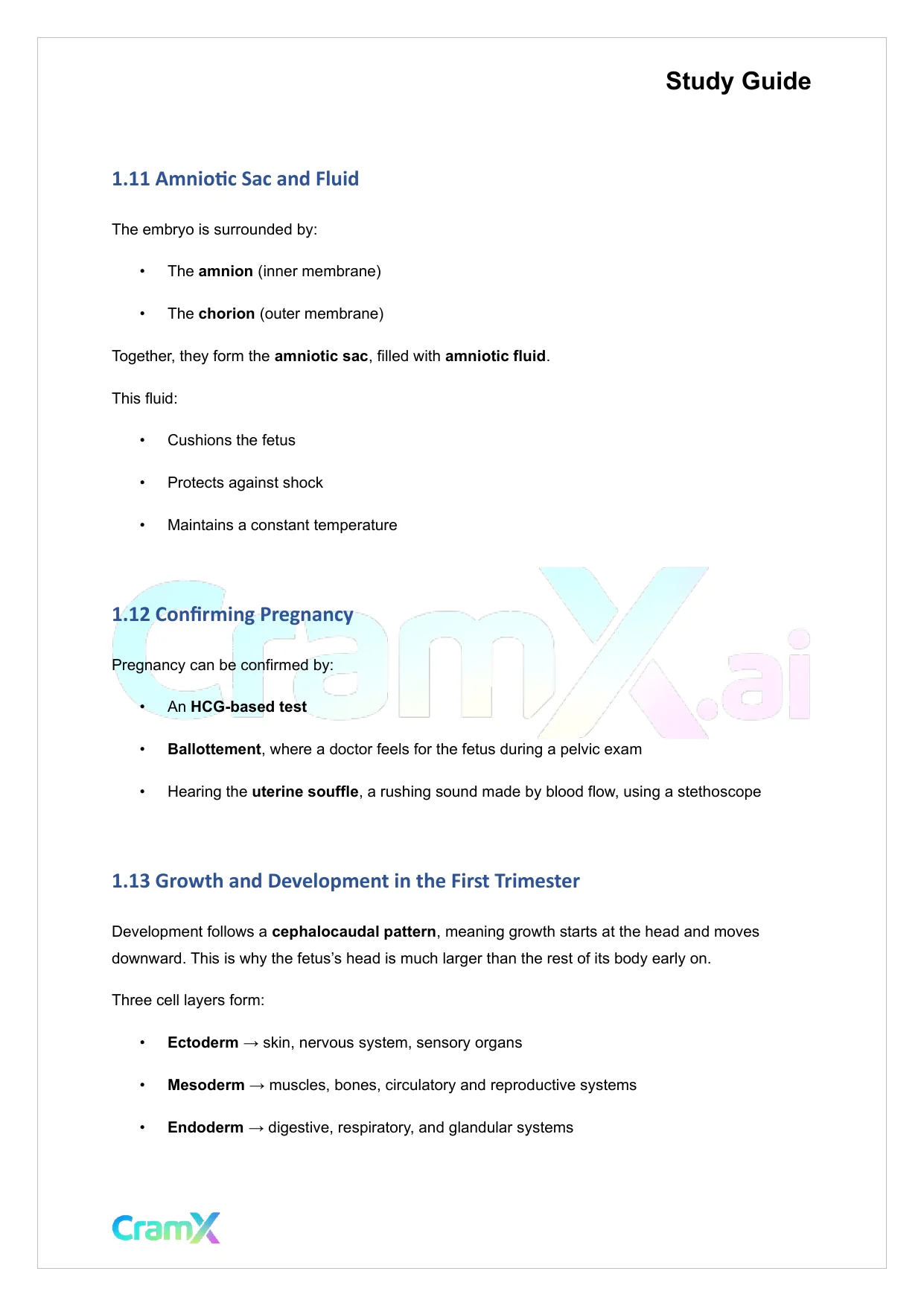 Developmental Psychology - Conception, Pregnancy, Birth - Page 5 preview image