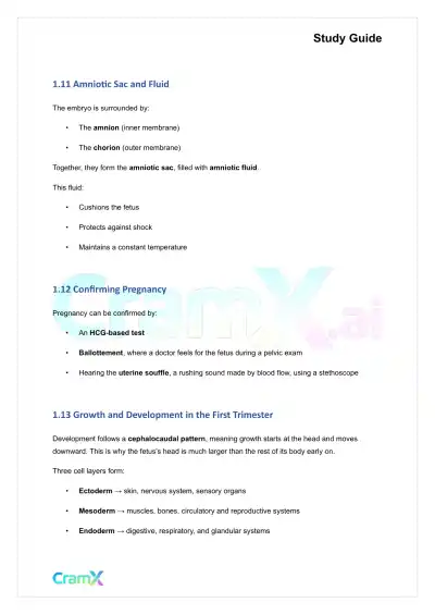 Developmental Psychology - Conception, Pregnancy, Birth - Page 5 preview image