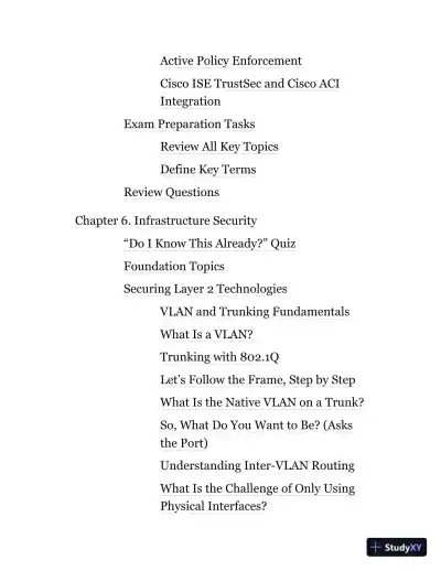 CCNP and CCIE Security Core SCOR 350-701 Official Cert Guide (2020) - Page 30 preview image
