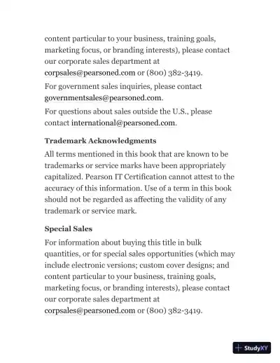 CCNP and CCIE Security Core SCOR 350-701 Official Cert Guide (2020) - Page 7 preview image