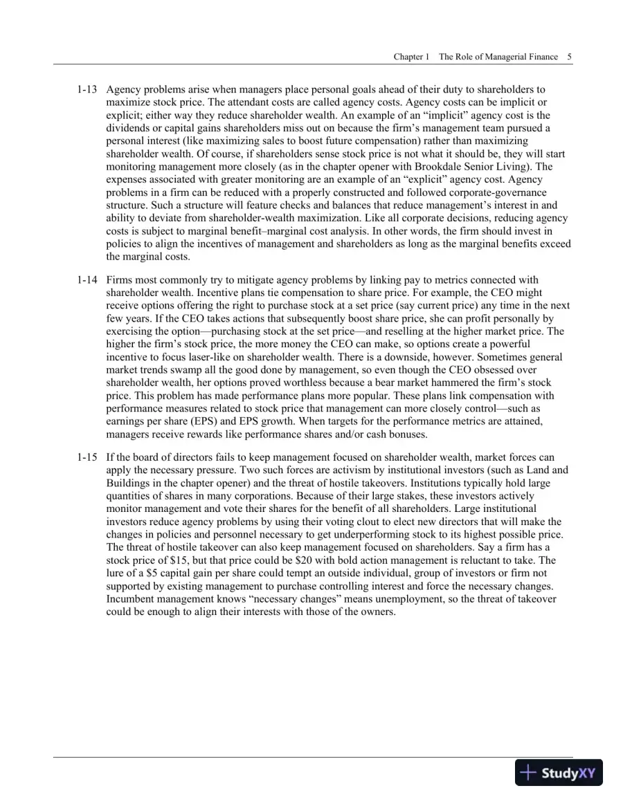 Principles of Managerial Finance, 15th Edition Solution Manual, page 8