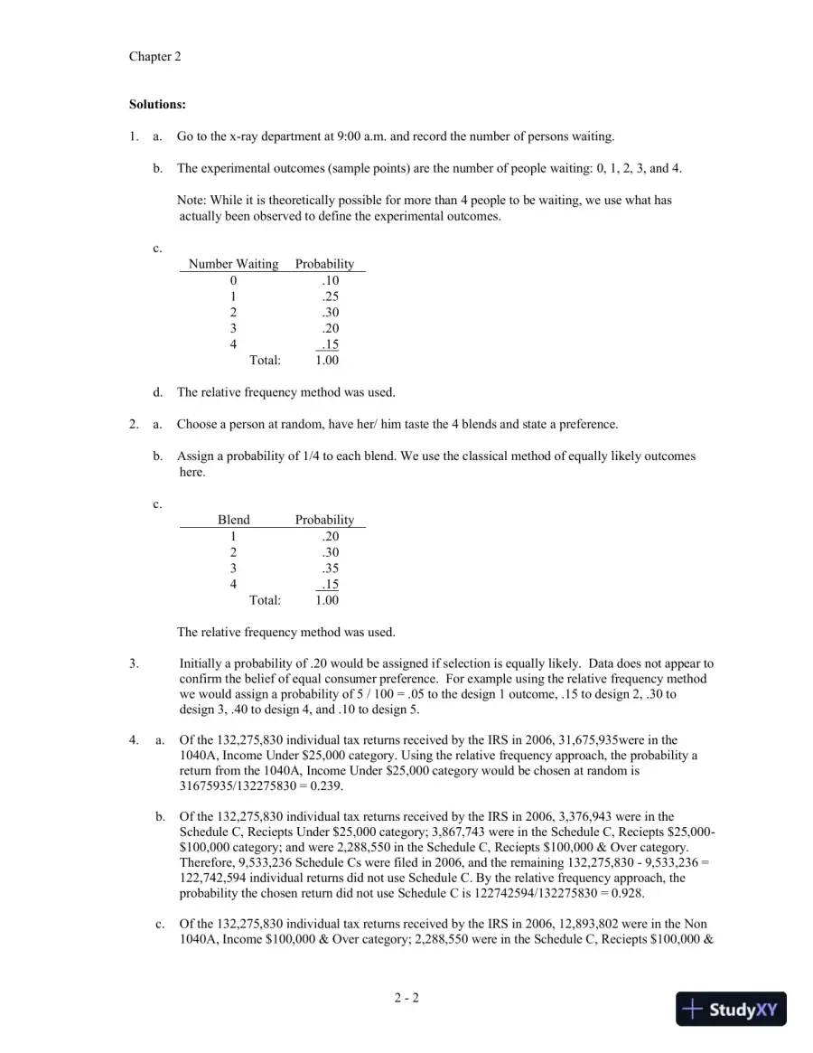 Quantitative Methods For Business, 12th Edition Solution Manual, page 11