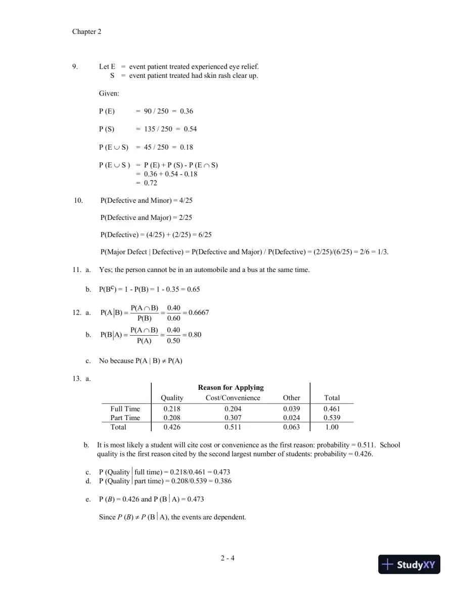 Quantitative Methods For Business, 12th Edition Solution Manual, page 13