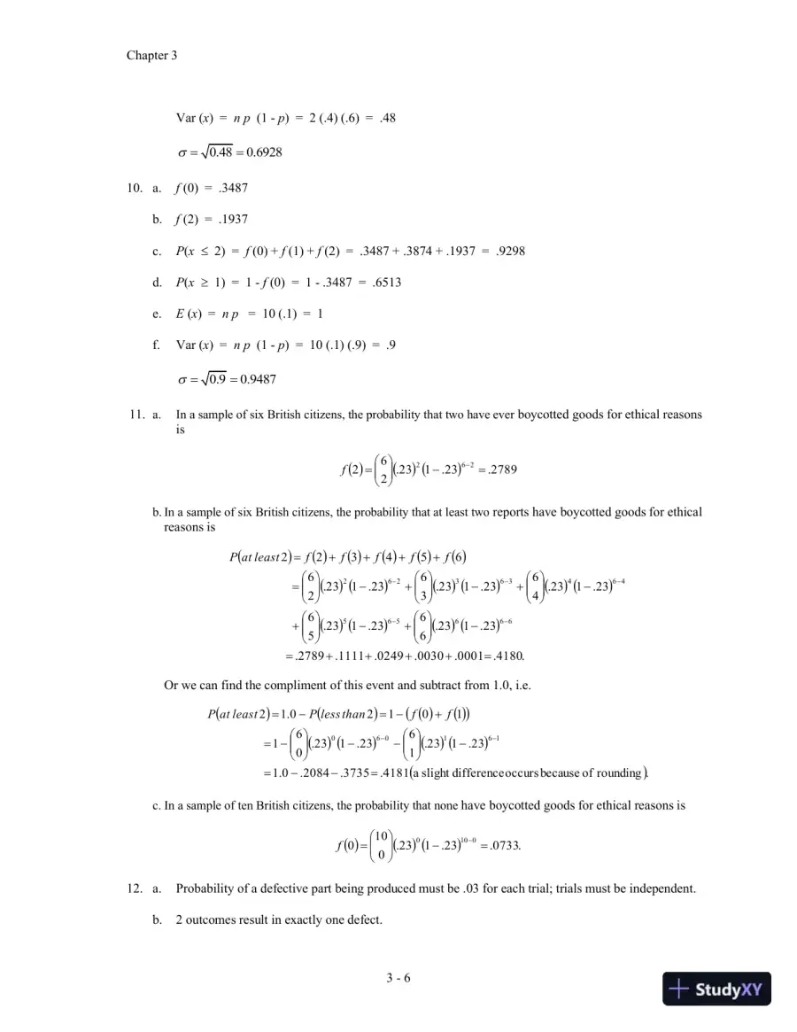 Quantitative Methods For Business, 12th Edition Solution Manual, page 25