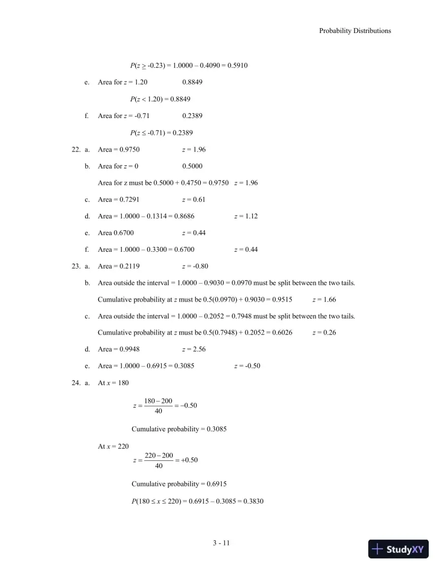 Quantitative Methods For Business, 12th Edition Solution Manual, page 30