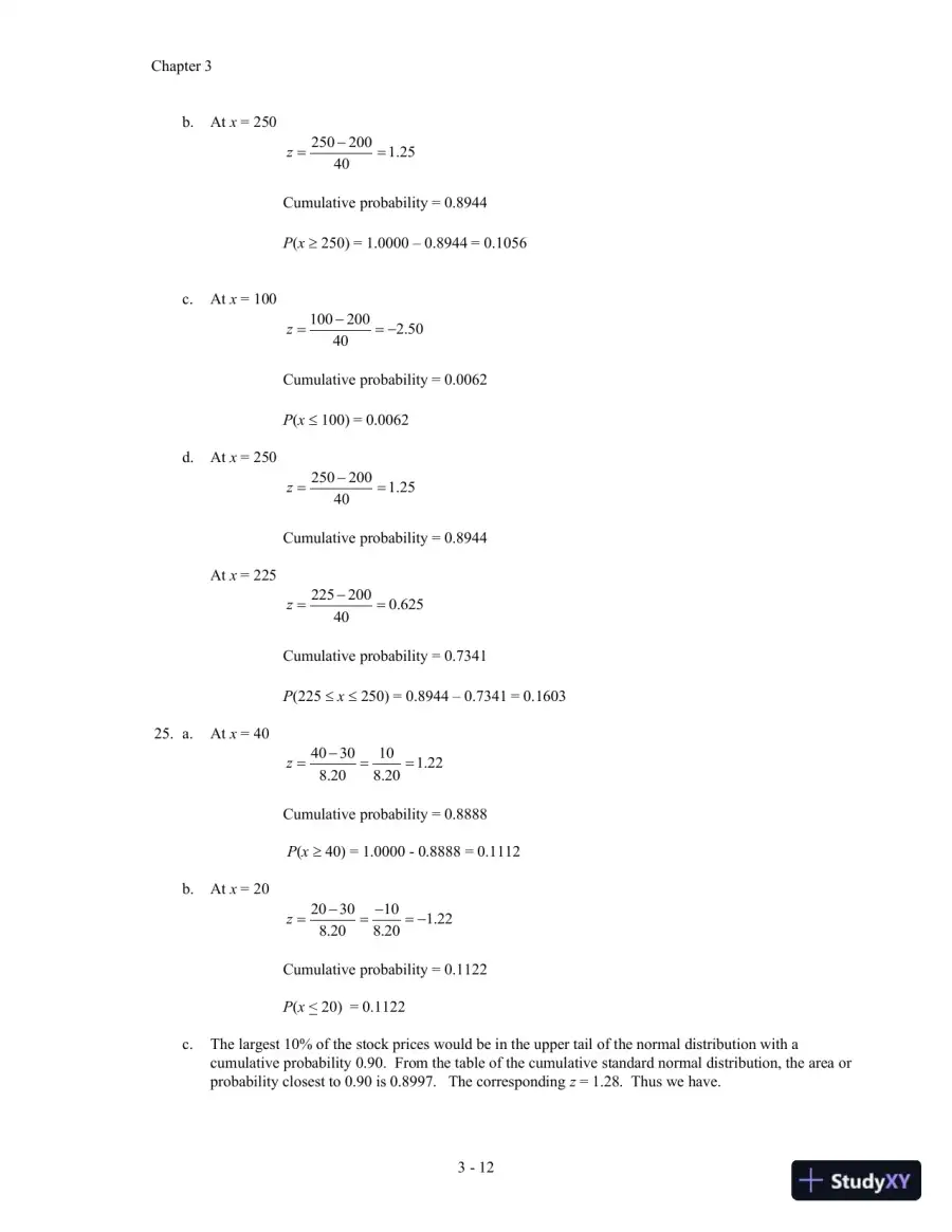 Quantitative Methods For Business, 12th Edition Solution Manual, page 31