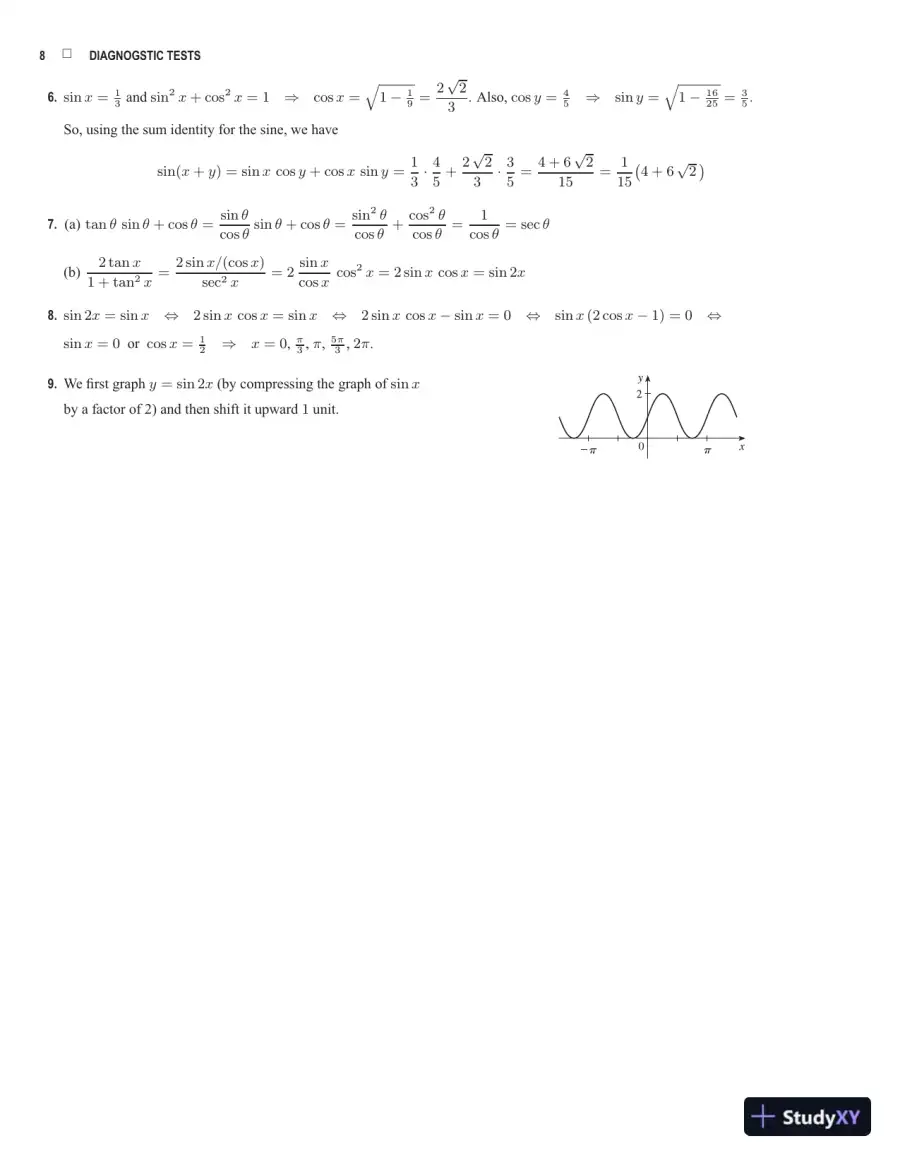 Solution Manual for Single Variable Calculus: Concepts and Contexts, 4th Edition, page 15