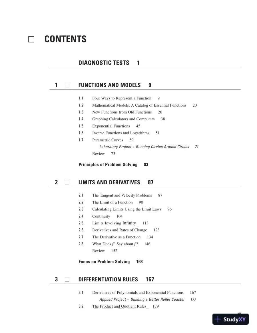 Solution Manual for Single Variable Calculus: Concepts and Contexts, 4th Edition, page 4
